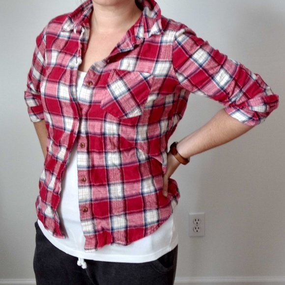 Plaid flannel shirt - Picture 3 of 3